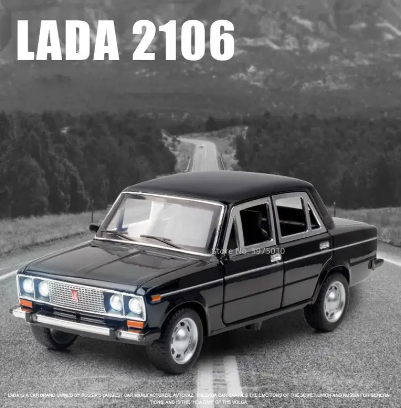 LADA 2106 1/24 – Metalowy Model z Dźwiękiem i Światłem
