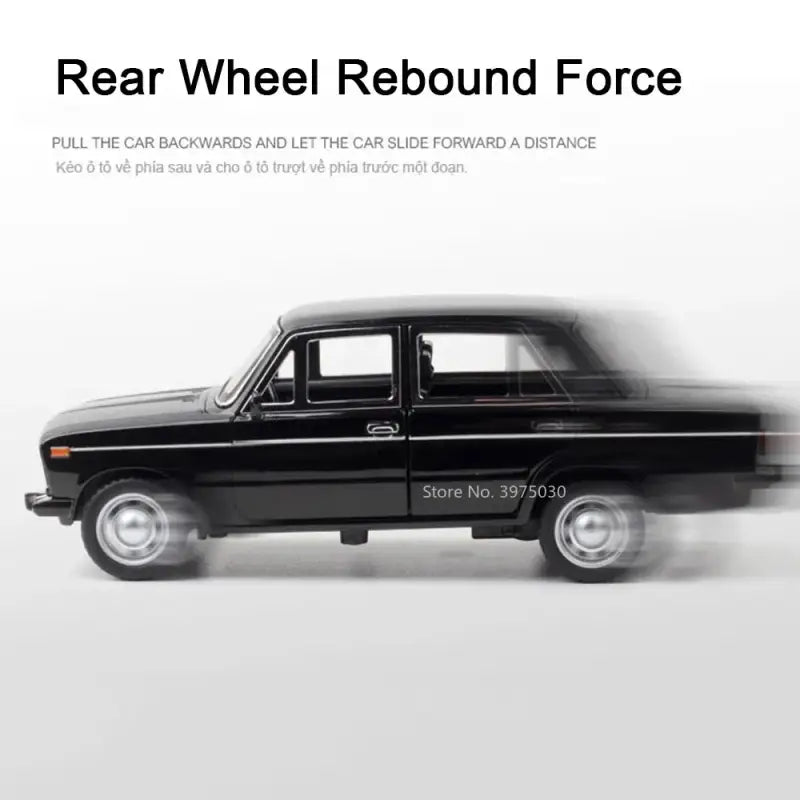 LADA 2106 1/24 – Metalowy Model z Dźwiękiem i Światłem