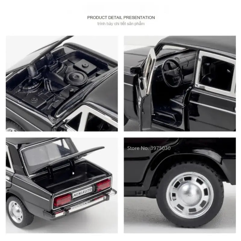 LADA 2106 1/24 – Metalowy Model z Dźwiękiem i Światłem