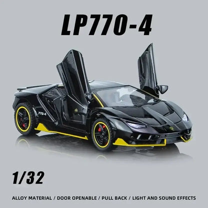 Lamborghini LP770 1:32 – Metalowy Model Samochodu Zabawka Kolekcjonerska
