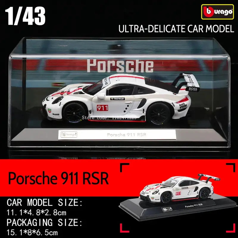 Lamborghini Porsche 963 Audi Alfa Romeo – 1:43 Metalowy Model Wyścigowy Kolekcjonerski Prezent dla Fanów Motoryzacji