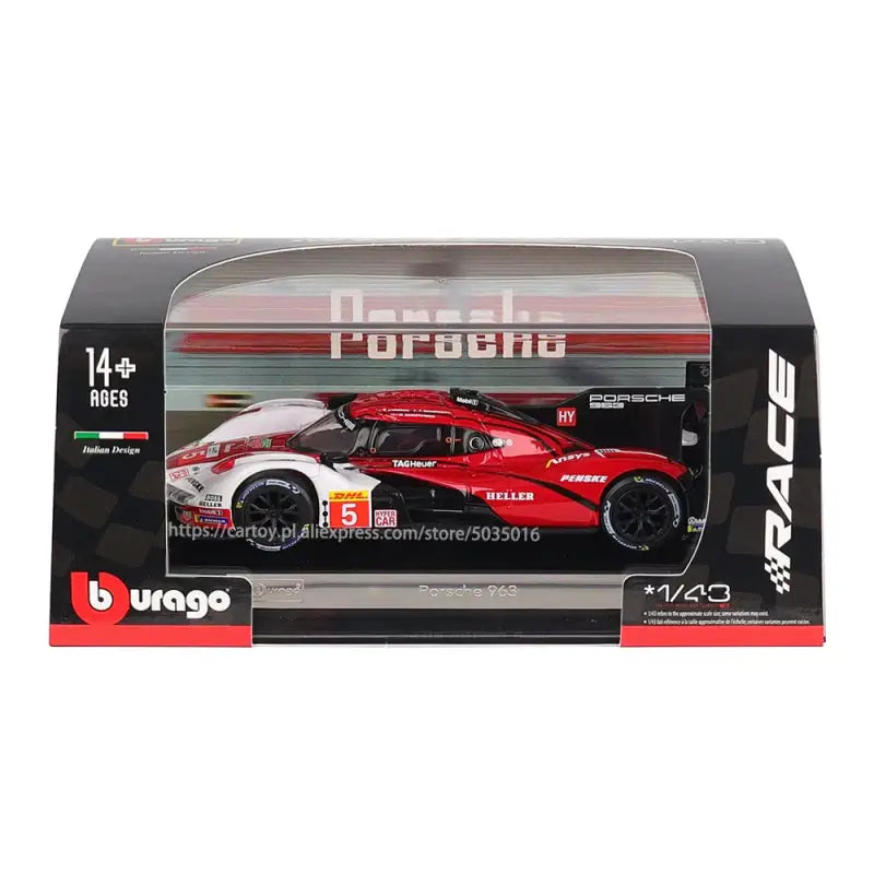 Lamborghini Porsche 963 Audi Alfa Romeo – 1:43 Metalowy Model Wyścigowy Kolekcjonerski Prezent dla Fanów Motoryzacji