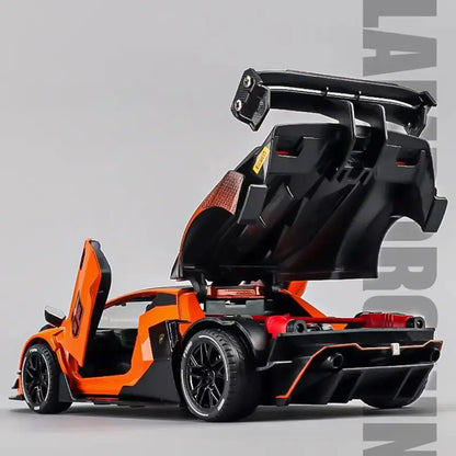 Lamborghini SCV12 1:24 – Metalowy Model Z Efektami Dźwiękowymi i Świetlnymi