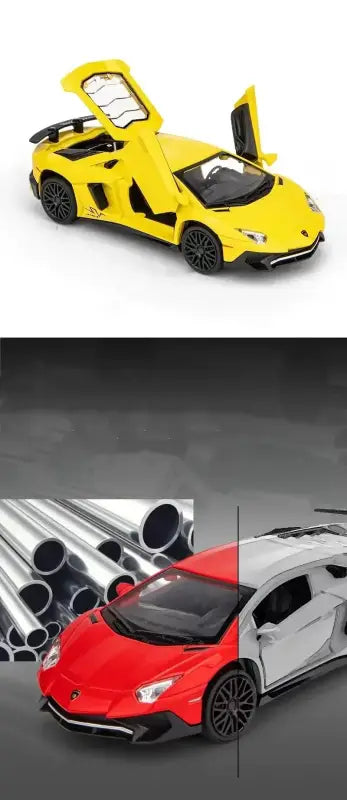 Lamborghini SV LP750-4 1:32 Metalowy Model Samochodu Sportowego