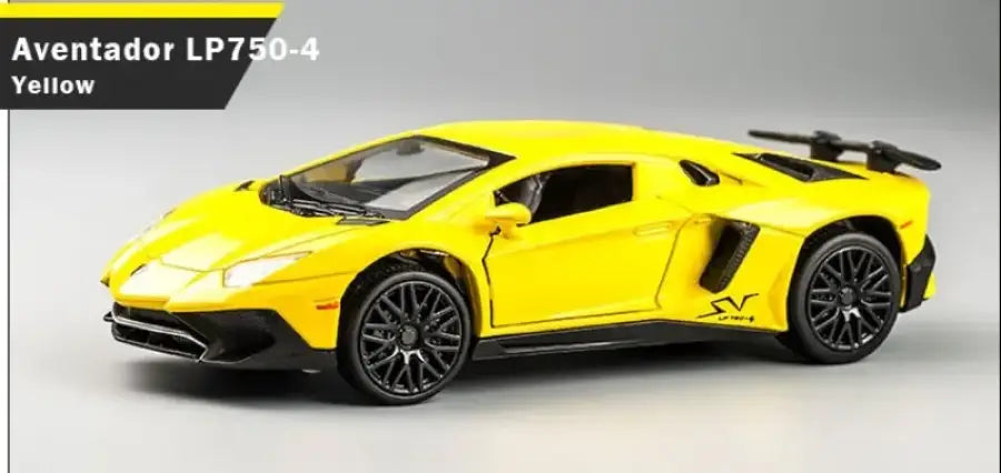 Lamborghini SV LP750-4 1:32 Metalowy Model Samochodu Sportowego