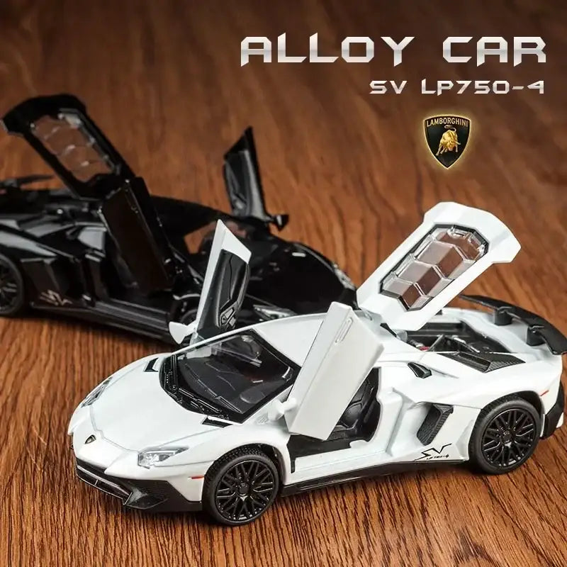Lamborghini SV LP750-4 1:32 Metalowy Model Samochodu Sportowego