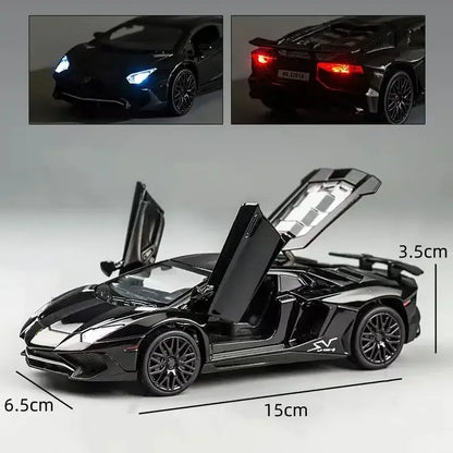 Lamborghini SV LP750-4 1:32 Metalowy Model Samochodu Sportowego