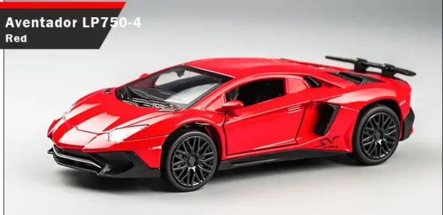 Lamborghini SV LP750-4 1:32 Metalowy Model Samochodu Sportowego