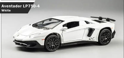 Lamborghini SV LP750-4 1:32 Metalowy Model Samochodu Sportowego
