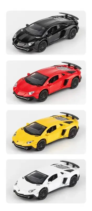 Lamborghini SV LP750-4 1:32 Metalowy Model Samochodu Sportowego