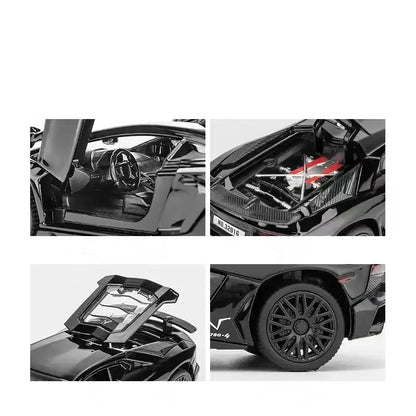 Lamborghini SV LP750-4 1:32 Metalowy Model Samochodu Sportowego