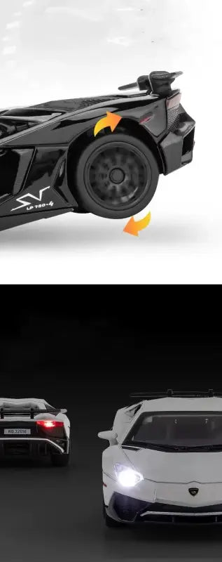 Lamborghini SV LP750-4 1:32 Metalowy Model Samochodu Sportowego