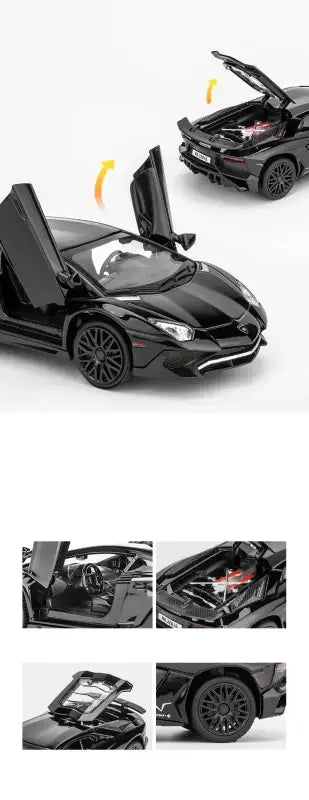 Lamborghini SV LP750-4 1:32 Metalowy Model Samochodu Sportowego
