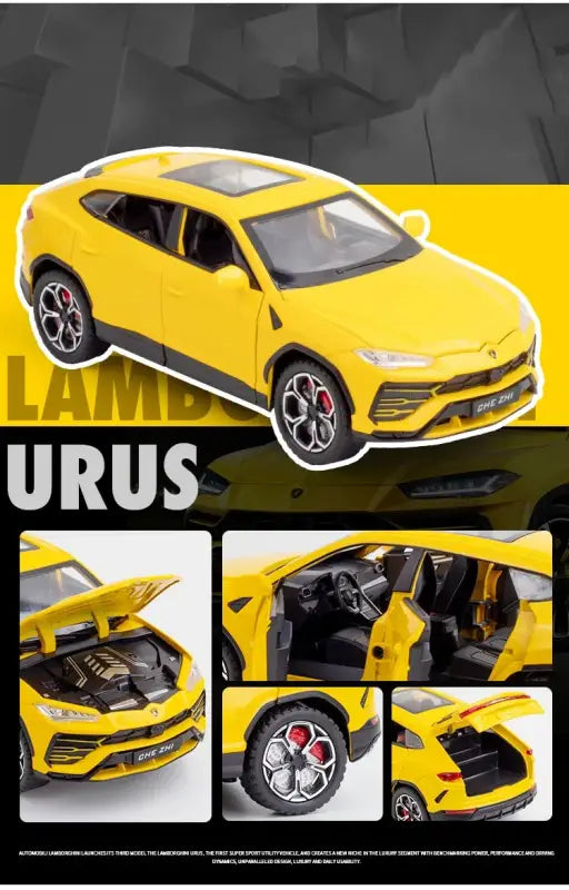 Lamborghini Urus 1:24 – Metalowy Model SUV z Efektami Dźwiękowymi