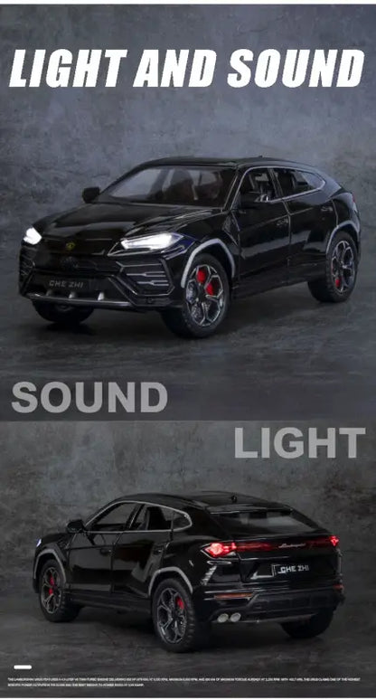 Lamborghini Urus 1:24 – Metalowy Model SUV z Efektami Dźwiękowymi