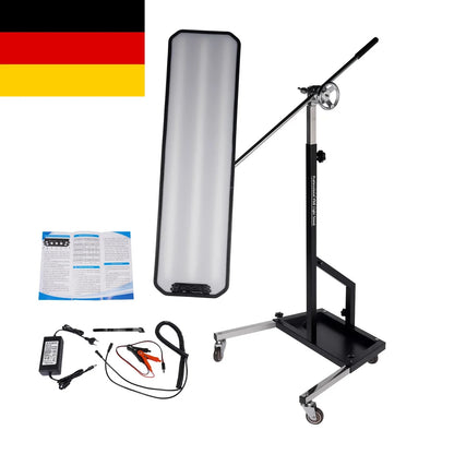 Ap03 lampa pdr led 12v czarna i srebrna podłogowa z regulowaną srebrną ramą i prostokątnym panelem dyfuzyjnym