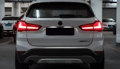 Lampy Tylne do BMW X1 LED z DRL, Dynamicznym Sygnałem i Cofaniem (2017-2021) F48 - Multigenus