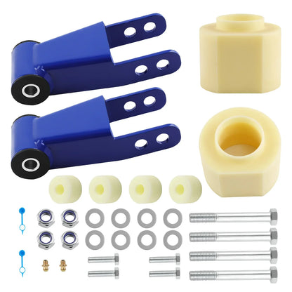 Level Lift Kit Etu 3'' Taka 2'' Sakkeli sopii Jeep Cherokee XJ 4X4 1984-2001