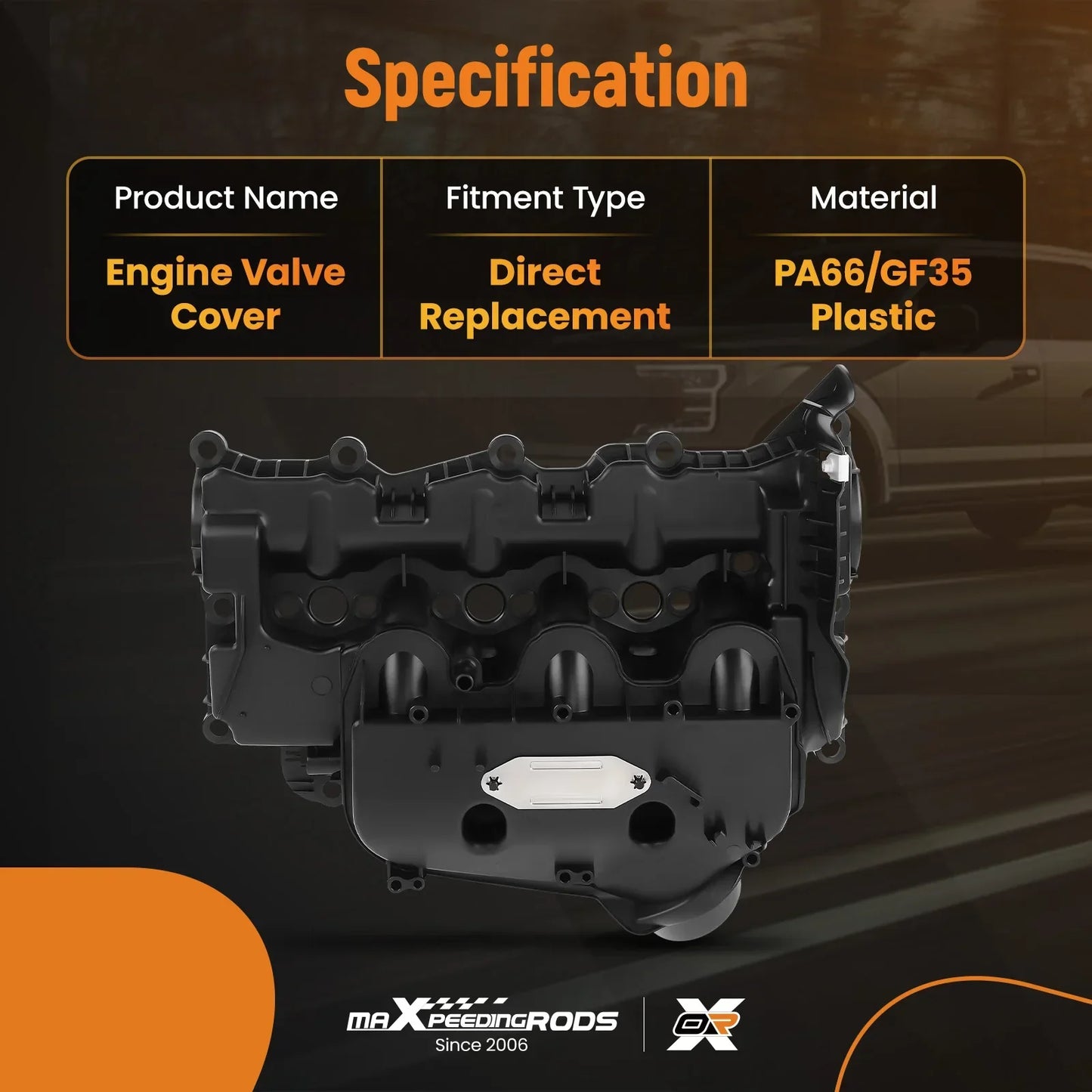 Lewa pokrywa wałka rozrządu Land Rover 3.0 306DT LR074624