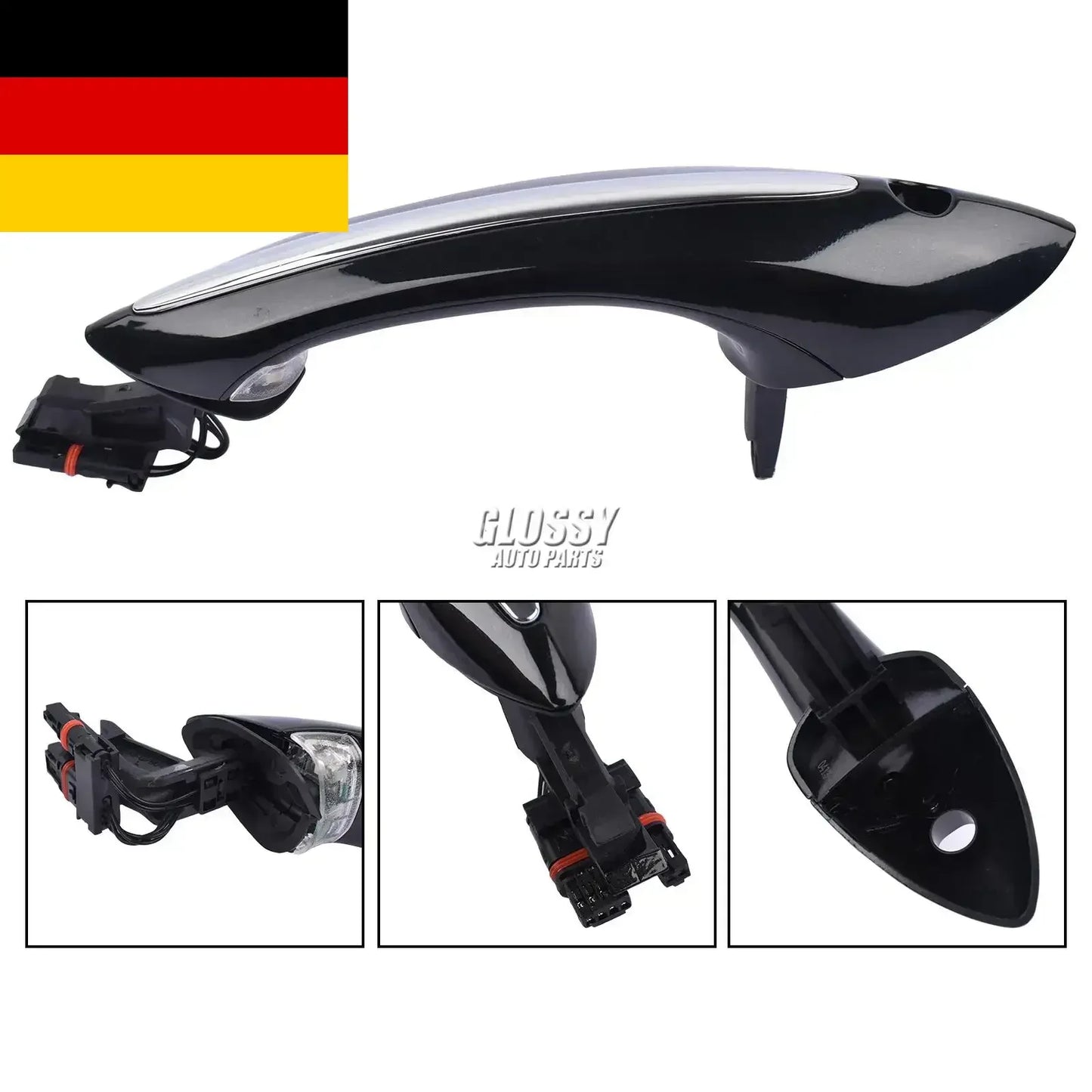 AP03 Kľučka predných ľavých dverí pre BMW F07 F10 F11 F06 F12 F13 F01 F02 F03 F04 51217231931