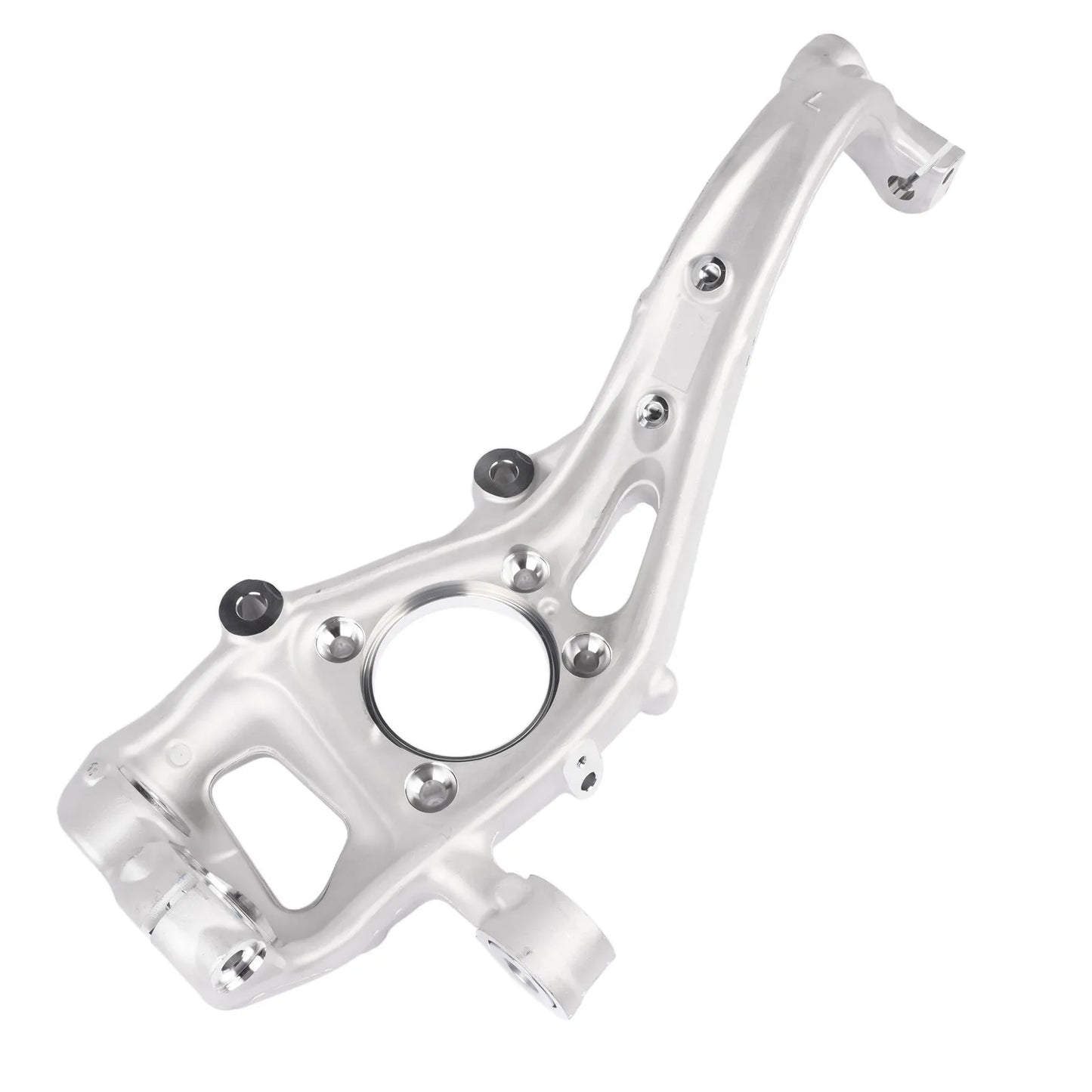 Srebrna anodowana alu zwrotnica przednia ap01 80a407253c z vorderachse links do audi a6 c8 a7 q5
