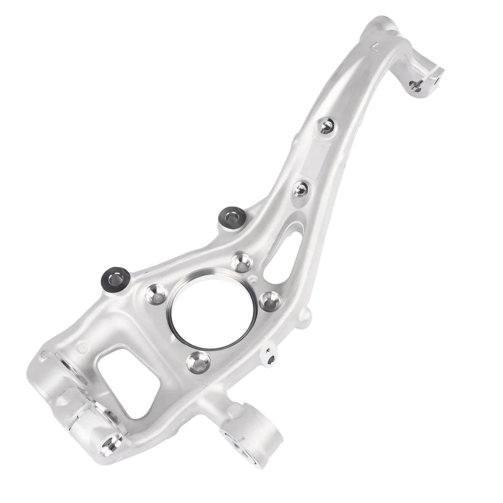 Srebrna anodowana alu zwrotnica przednia ap01 80a407253c z vorderachse links do audi a6 c8 a7 q5