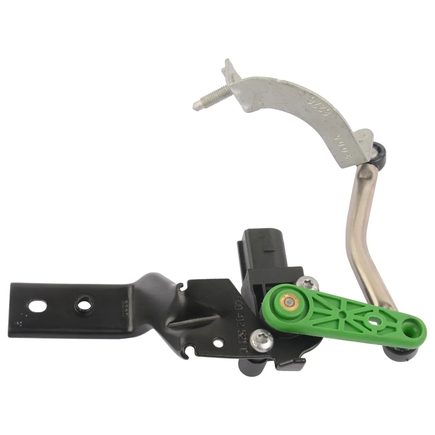 Czarny i zielony zamek drzwi samochodowych z metalowym ramieniem dźwigni do alle motoren seat audi a3 vw touran skoda