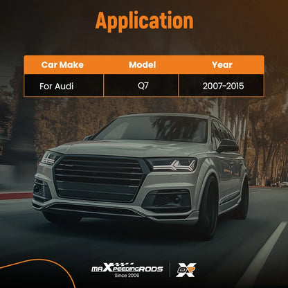 Snímač výšky ľavého predného vzduchového odpruženia pre Audi Q7 2007-2015 7L0616213D