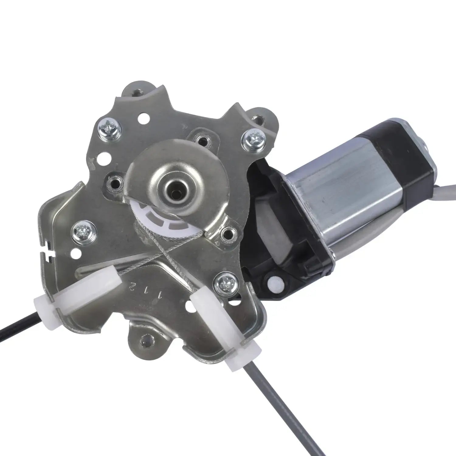 Lewy przedni mechanizm szyby z silnikiem Mitsubishi Outlander I 2003–2006 – zdjęcie produktu