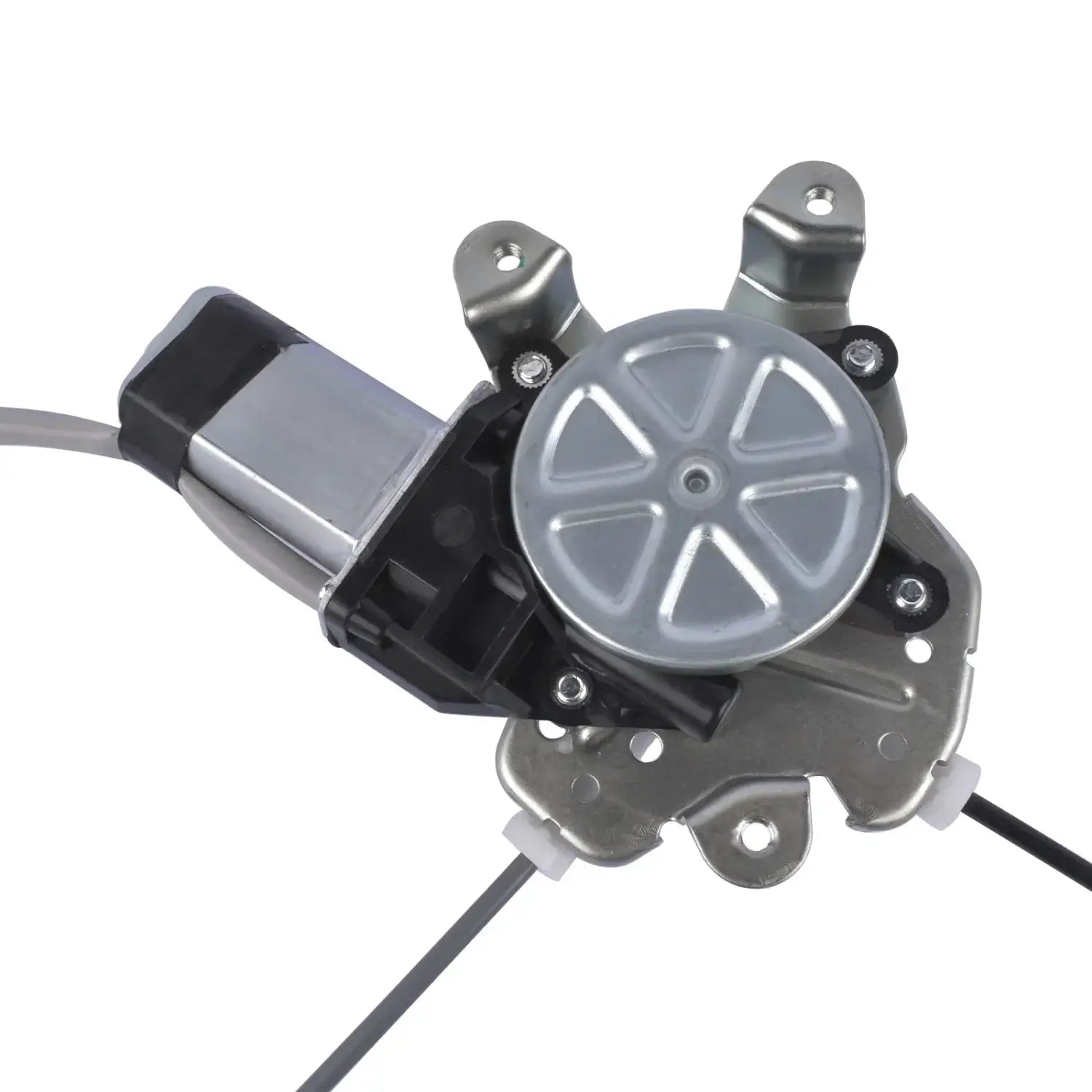 Lewy przedni mechanizm szyby z silnikiem Mitsubishi Outlander I 2003–2006 – zdjęcie produktu