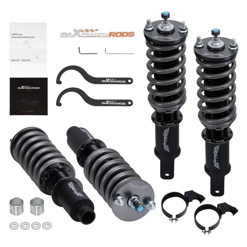 Maxpeedingrods T7 Zestaw Amortyzatorów Do Honda CR-X 1988-1991 ED EE EF Honda Civic 1996-2000 EJ EK EM