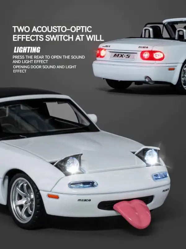 Mazda MX-5 1:32 – Metalowy Model Kolekcjonerski i Prezent