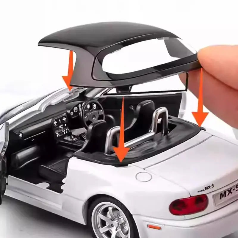 Mazda MX-5 1:32 – Metalowy Model Kolekcjonerski i Prezent
