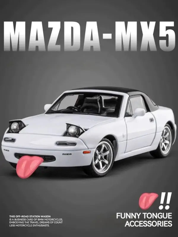 Mazda MX-5 1:32 – Metalowy Model Kolekcjonerski i Prezent