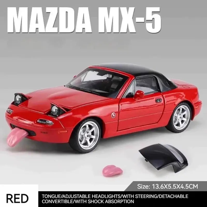 Mazda MX-5 1:32 – Metalowy Model Kolekcjonerski i Prezent