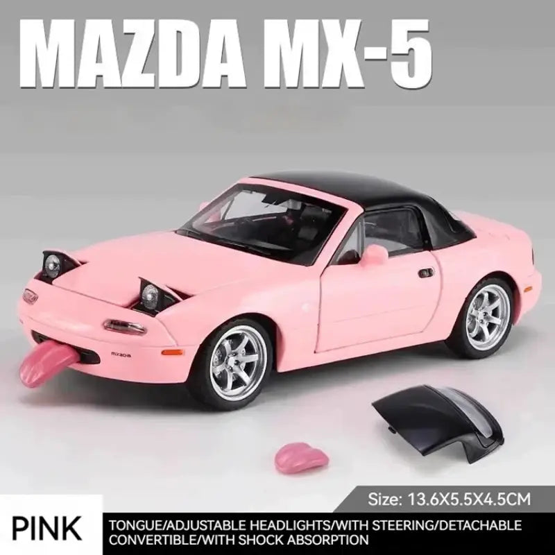 Mazda MX-5 1:32 – Metalowy Model Kolekcjonerski i Prezent