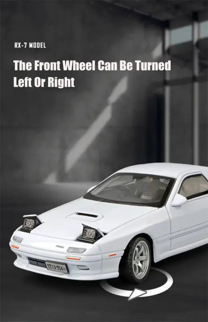 RED SUNS RX-7 FC3S 1:32 – Metalowy Model Die-Cast Prezent