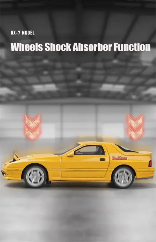 RED SUNS RX-7 FC3S 1:32 – Metalowy Model Die-Cast Prezent