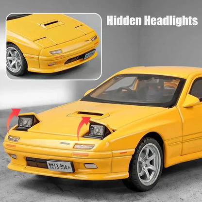 RED SUNS RX-7 FC3S 1:32 – Metalowy Model Die-Cast Prezent