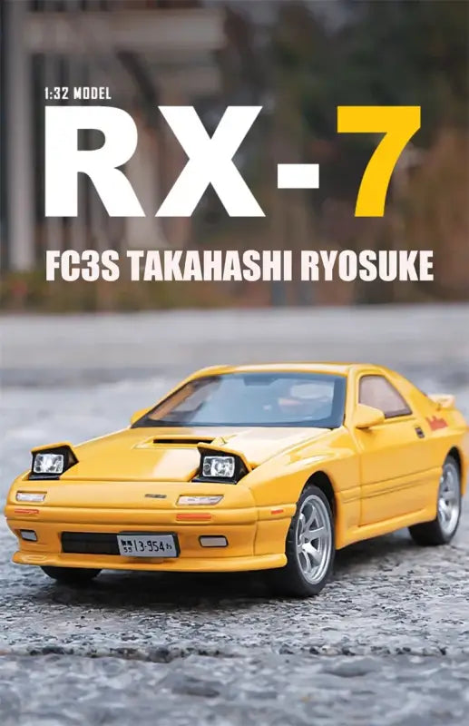 RED SUNS RX-7 FC3S 1:32 – Metalowy Model Die-Cast Prezent