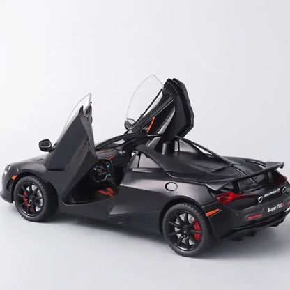 McLaren 720S 1:24 – Metalowy Model Samochodu Sportowego Amortyzowane Koła Realistyczna Replika Idealny Prezent