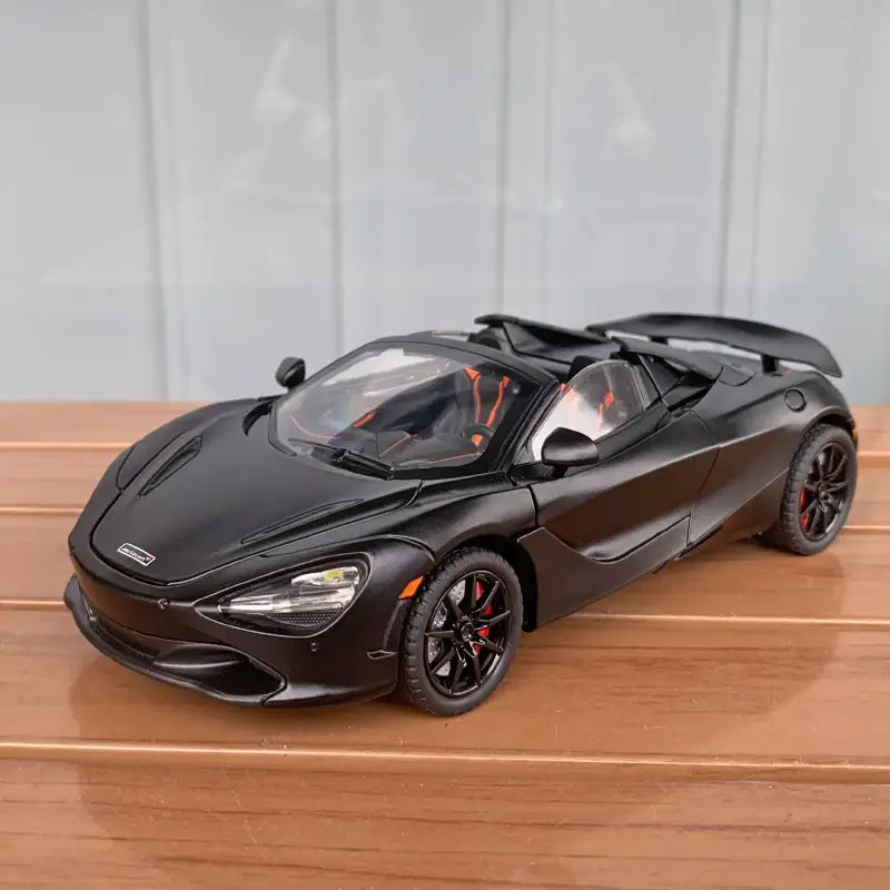 McLaren 720S 1:24 – Metalowy Model Samochodu Sportowego Amortyzowane Koła Realistyczna Replika Idealny Prezent