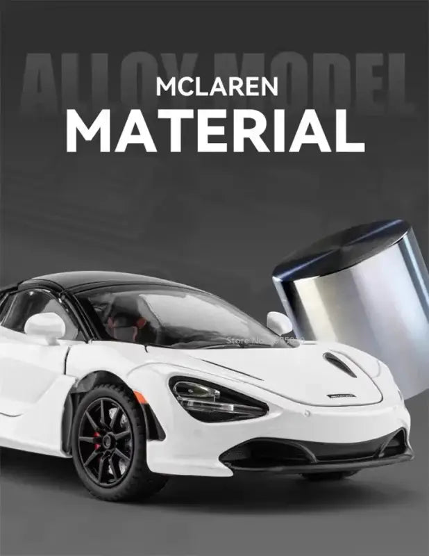 McLaren 720S 1:24 – Metalowy Model z Dźwiękiem i Światłem