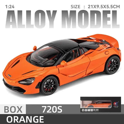 McLaren 720S 1:24 – Metalowy Model z Dźwiękiem i Światłem