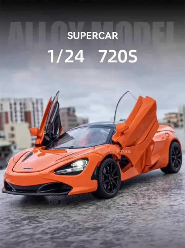 McLaren 720S 1:24 – Metalowy Model z Dźwiękiem i Światłem