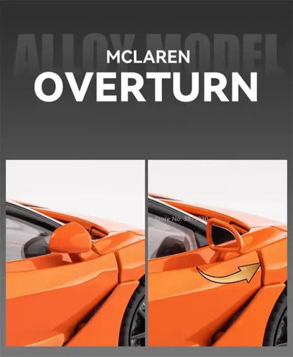McLaren 720S 1:24 – Metalowy Model z Dźwiękiem i Światłem