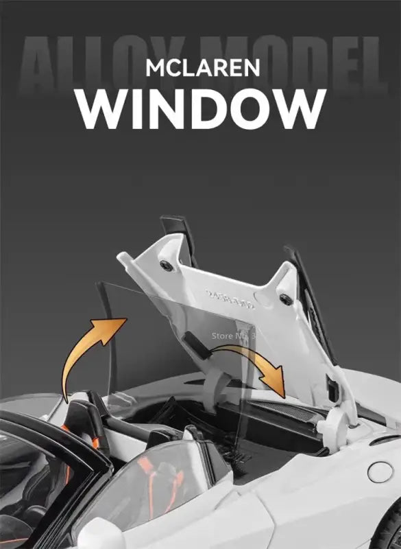 McLaren 720S 1:24 – Metalowy Model z Dźwiękiem i Światłem