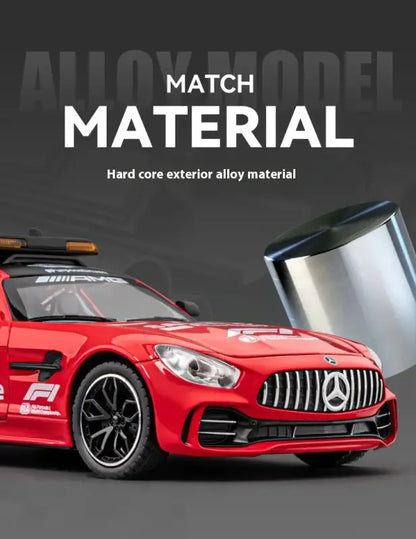 AMG F1 Safety Car 1:24 – Metalowy Model z Oświetleniem
