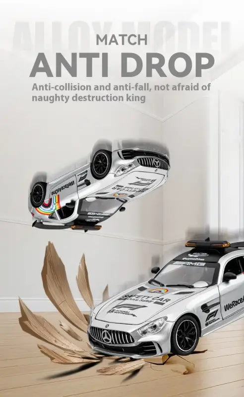 AMG F1 Safety Car 1:24 – Metalowy Model z Oświetleniem