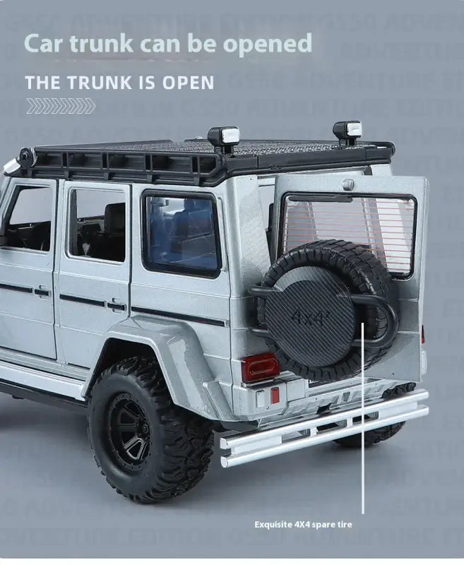 Mercedes AMG G63 1:24 Metalowy Model Samochodu z Efektami Dźwiękowymi i Świetlnymi
